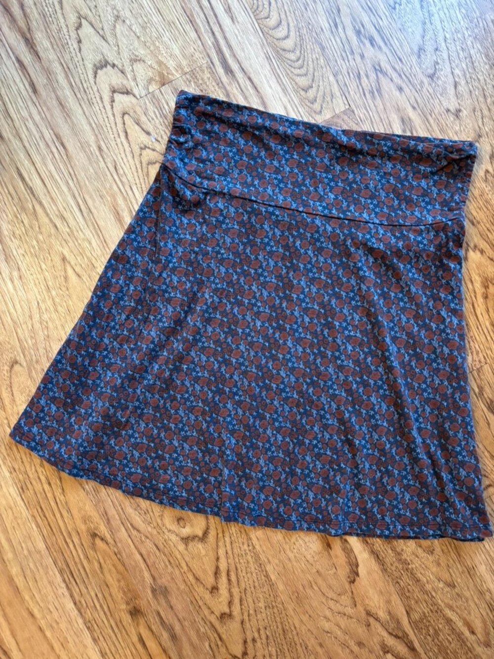 TOAD&CO CHAKA SKIRT in FLORAL PRINT MEDIUM CASUAL A-LINE COTTAGE SUMMER OUTDOOR - Picture 2 of 4